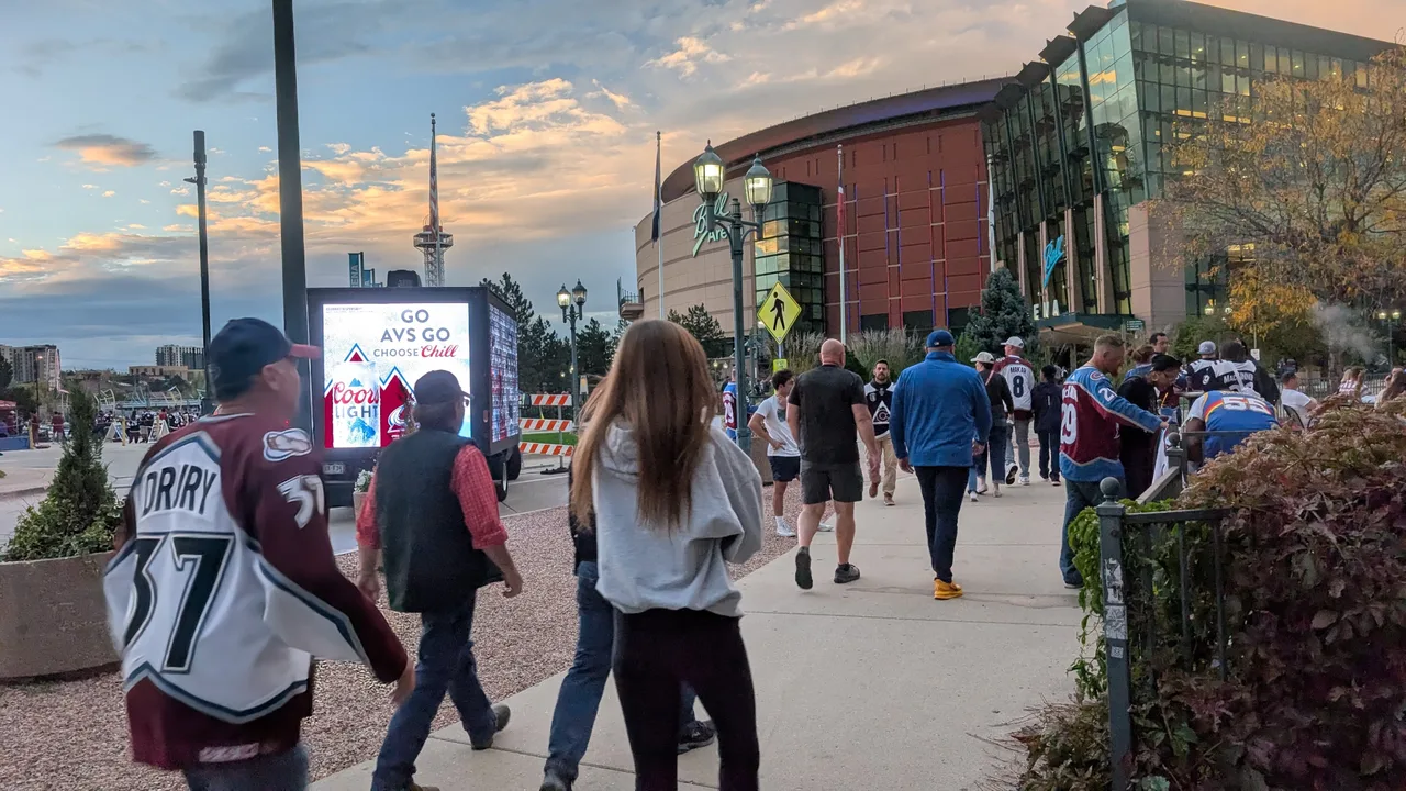 Coors Light campaign on a led truck vehicle in Denver, 2025